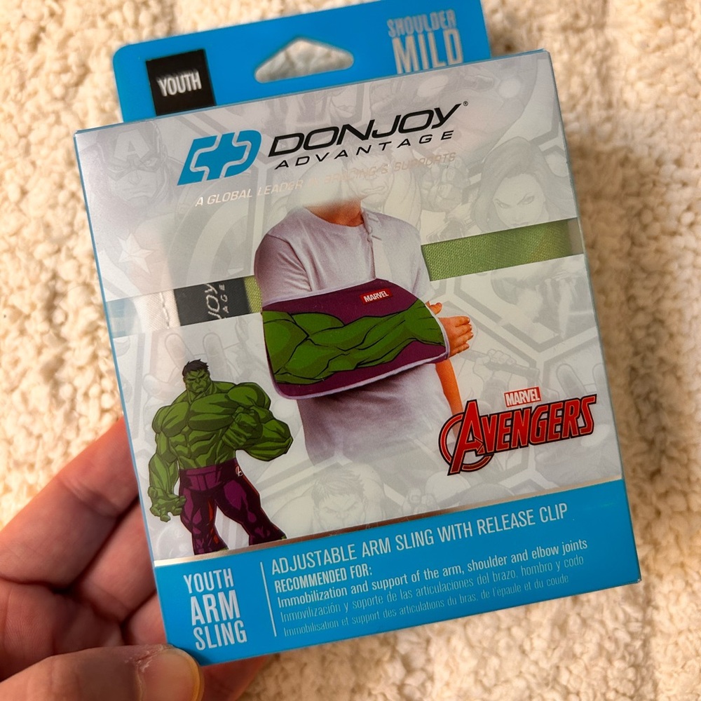 Avenger Green Arm Sling for Youth